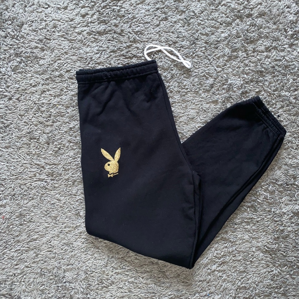 PLAYBOY SWEATPANTS SIZE XL. MENS SIZE.